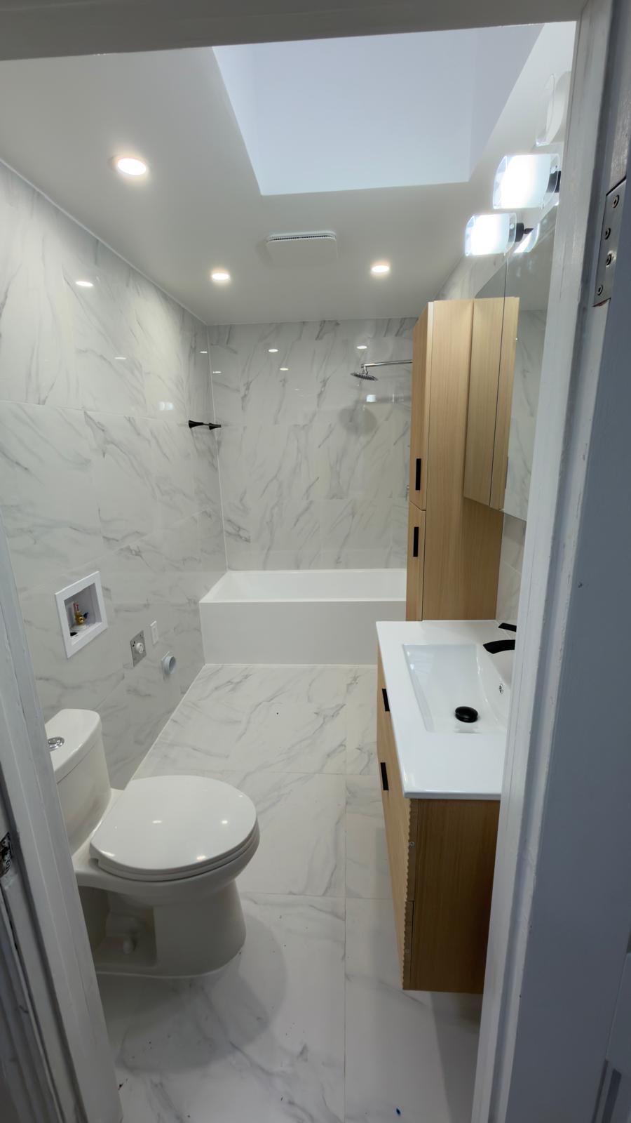 Salle de bain principale rénovée